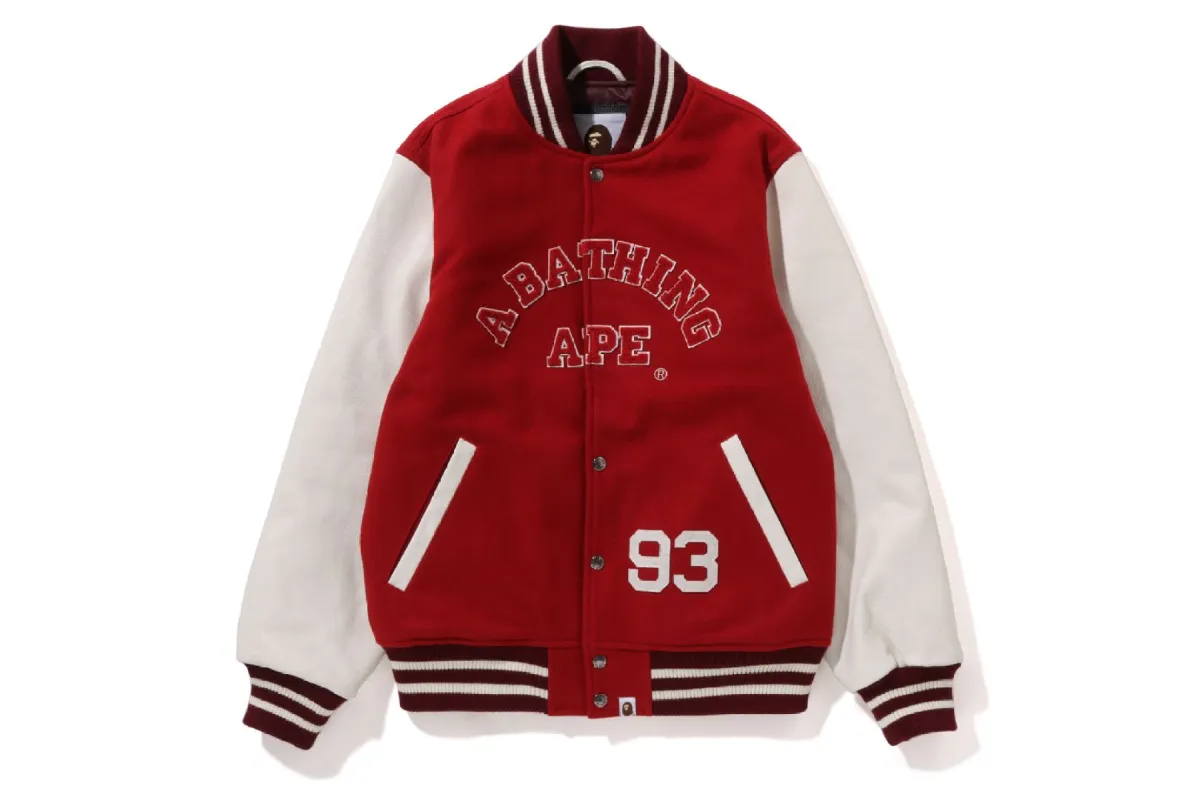 GIANT APE HEAD VARSITY JACKET sold by Bape