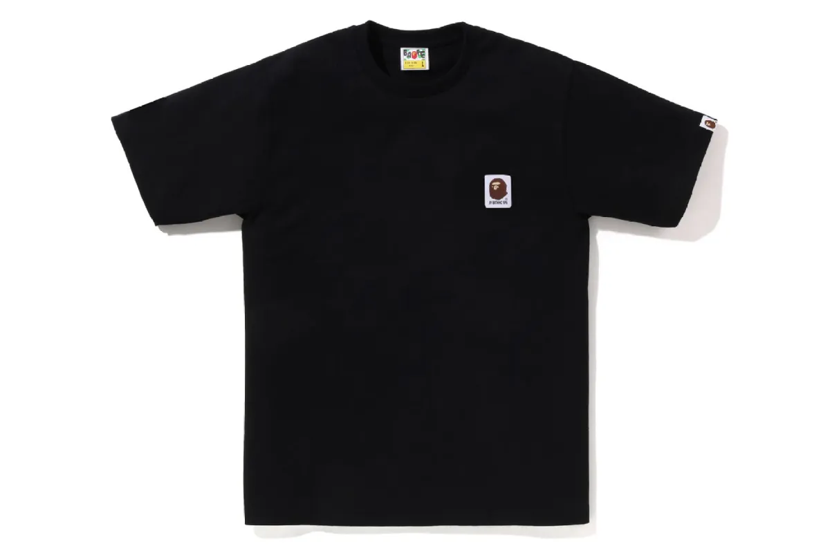 APE HEAD LABEL TEE sold by Bape