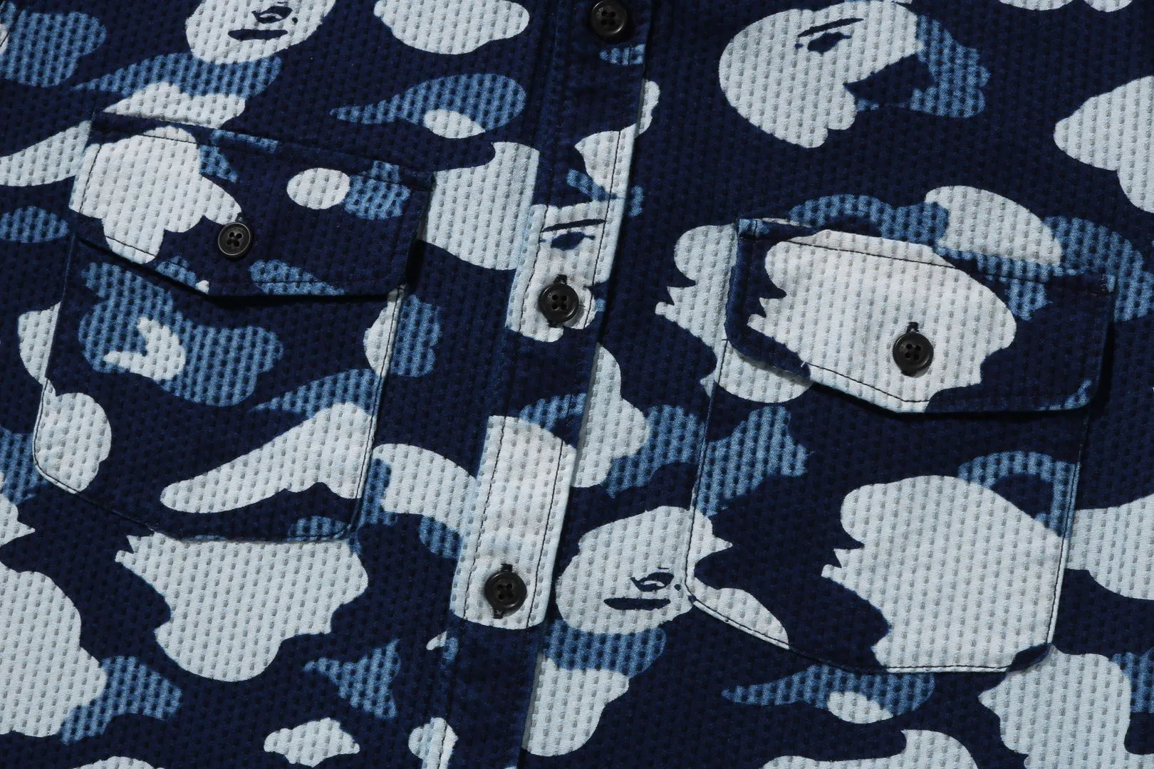 SASHIKO CAMO RELAXED FIT SHIRT sold by Bape product image thumbnail 2