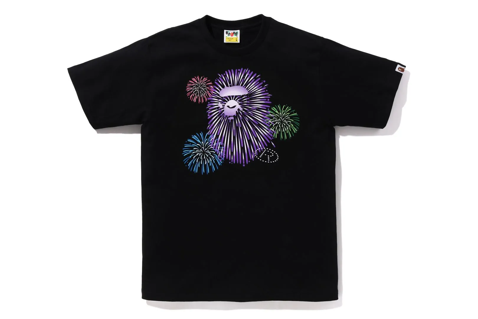 APE HEAD FIREWORK TEE #2 sold by Bape product image thumbnail 3