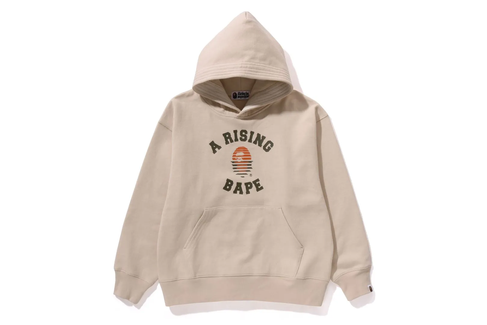 A RISING BAPE PULLOVER HOODIE sold by Bape
