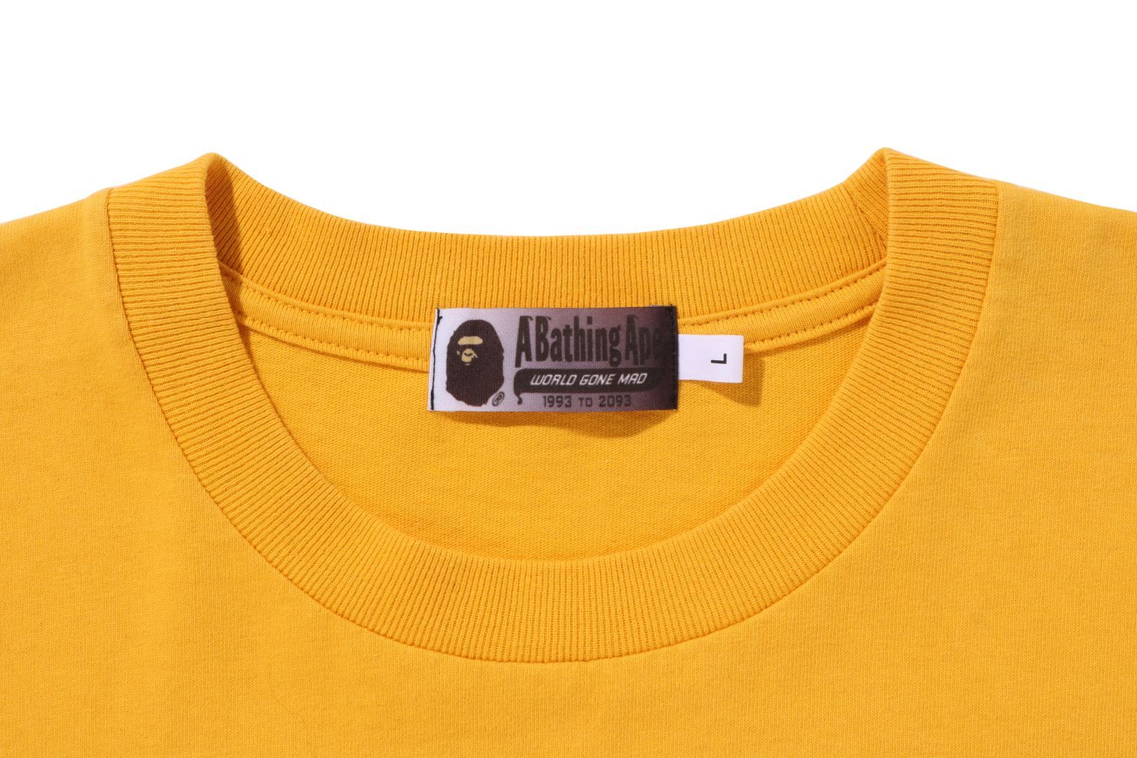 COLLEGE GRADATION RELAXED FIT TEE sold by Bape product image thumbnail 8
