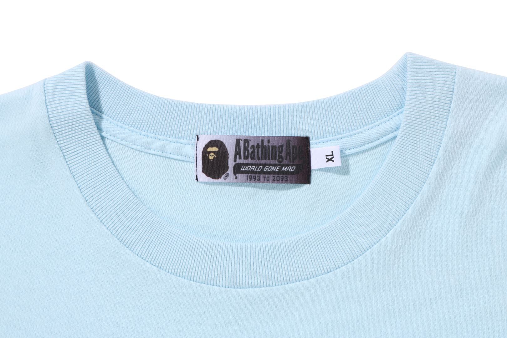COLLEGE GRADATION RELAXED FIT TEE sold by Bape product image thumbnail 4