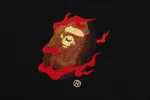 BAPE SOUVENIR RELAXED FIT TEE sold by Bape