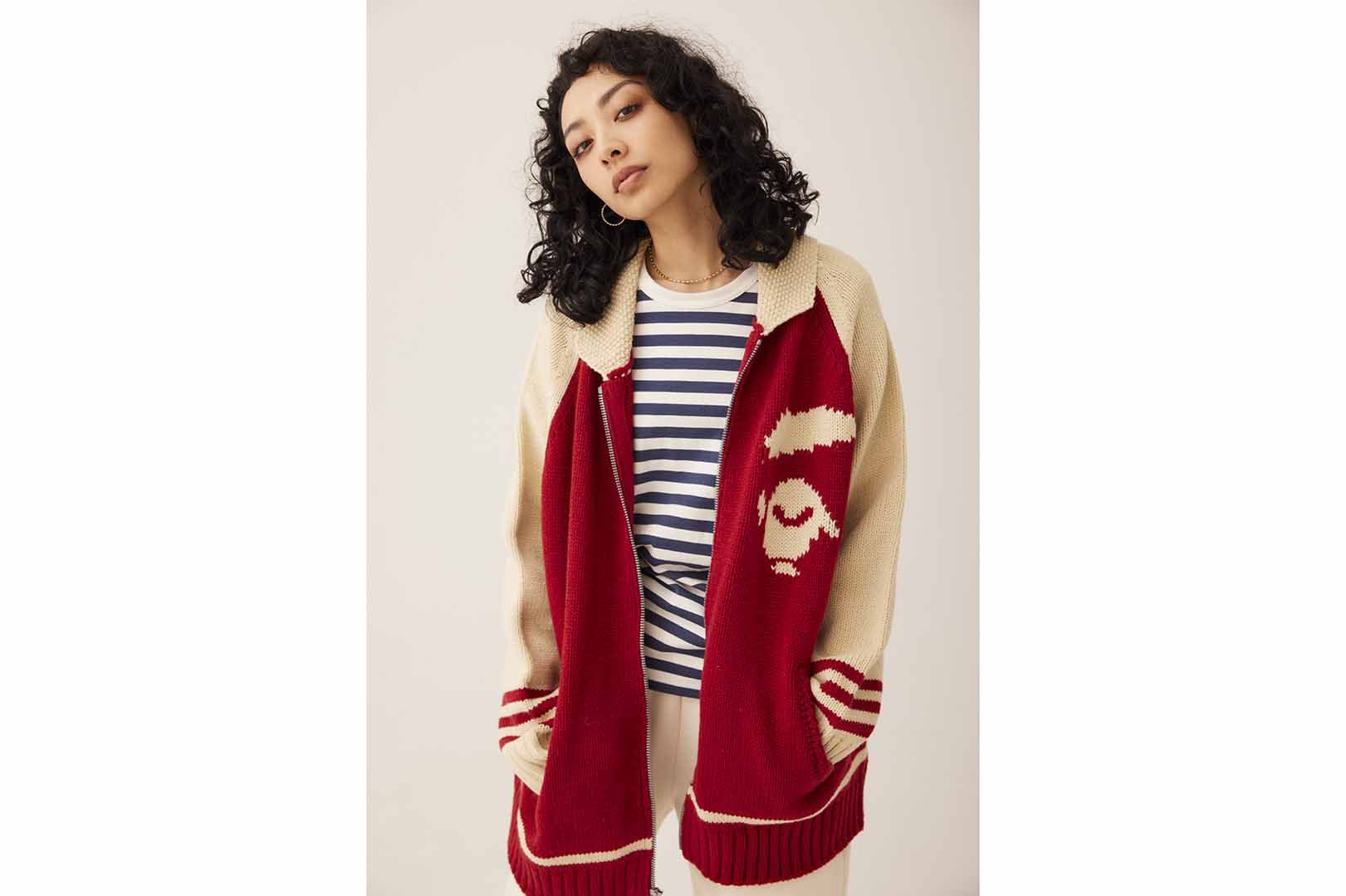APE HEAD ONE POINT HOOP L/S TEE sold by Bape product image thumbnail 5