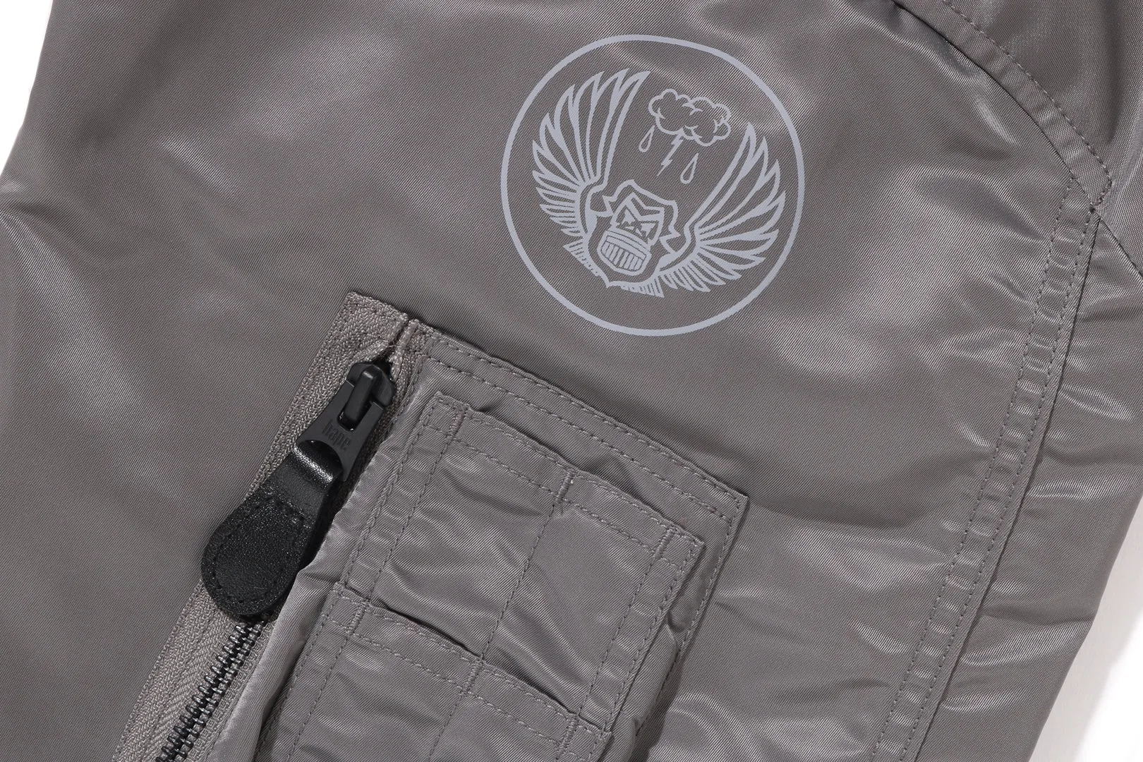 SHARK LOOSE FIT MA-1 sold by Bape product image thumbnail 3