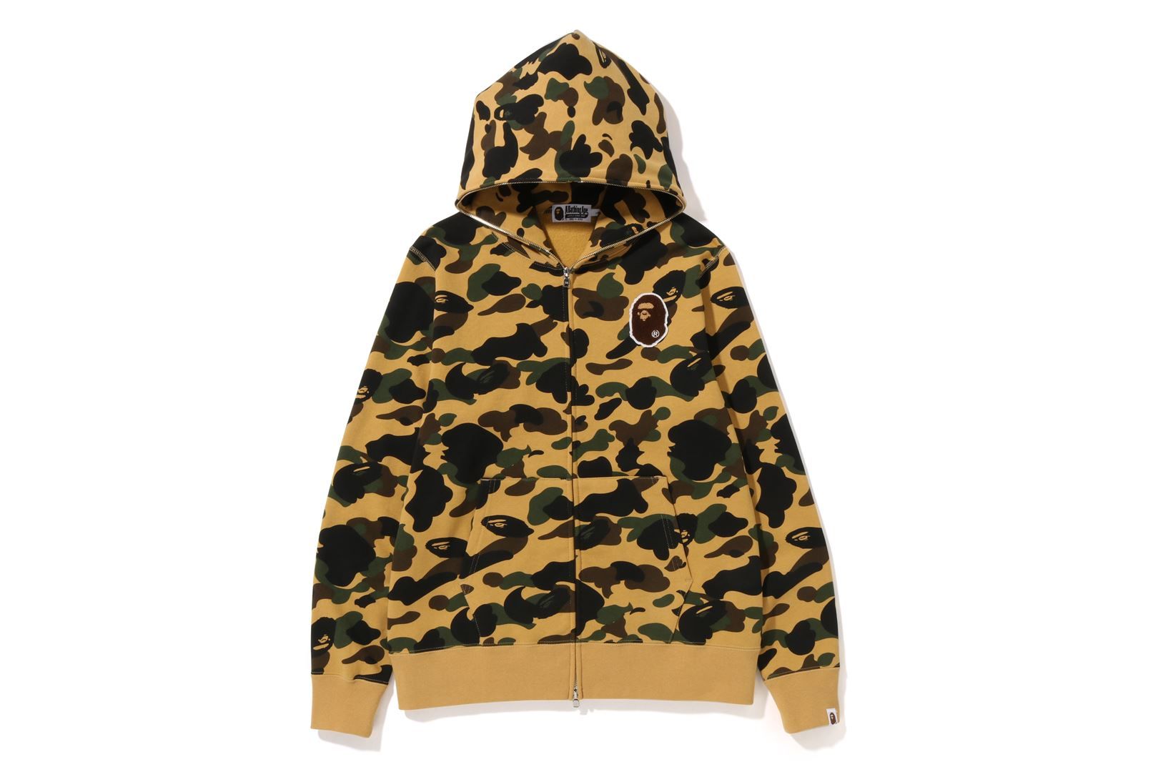 1ST CAMO APE HEAD PATCH FULL ZIP HOODIE sold by Bape product image thumbnail 3