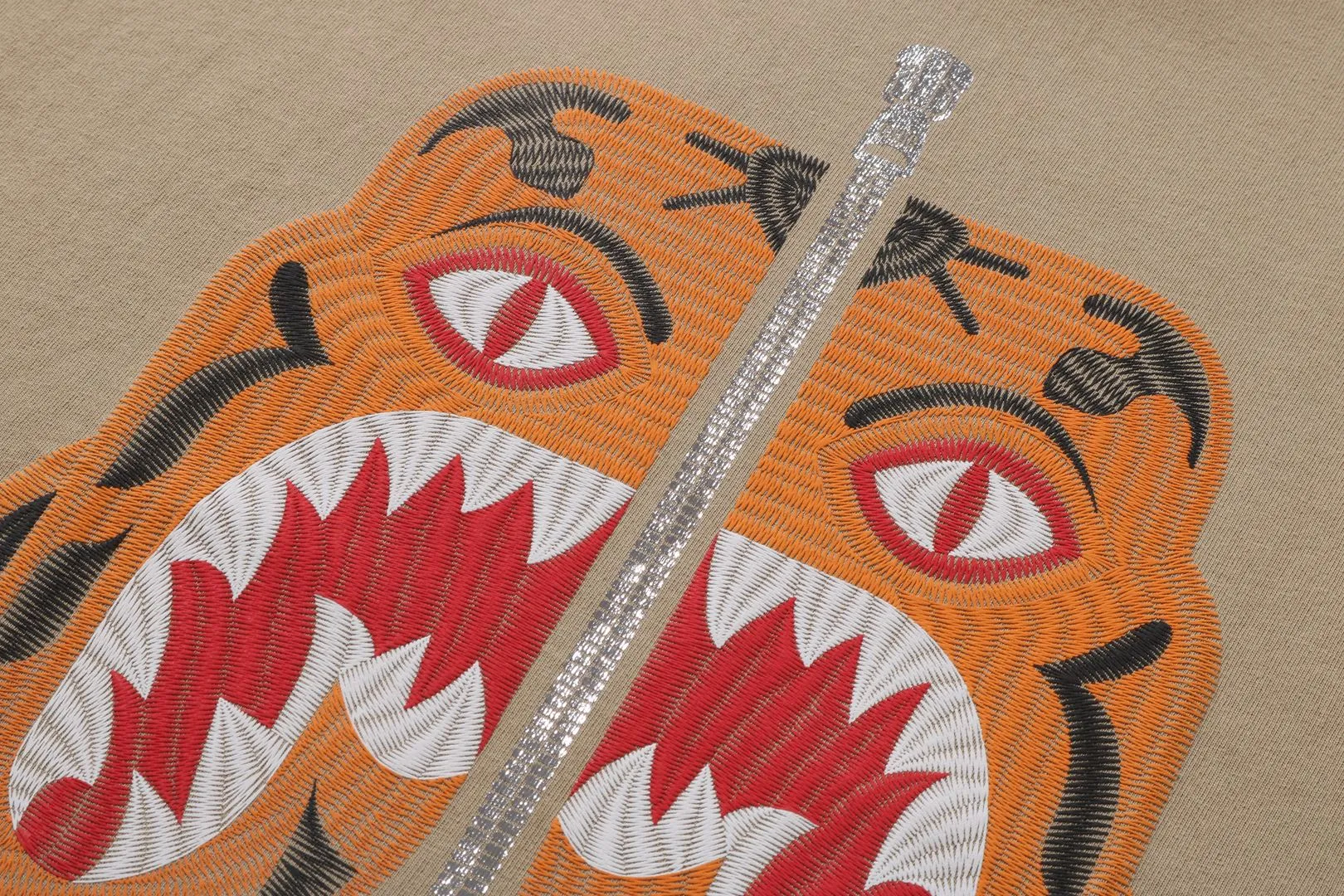 EMBROIDERY STYLE TIGER TEE sold by Bape product image thumbnail 3