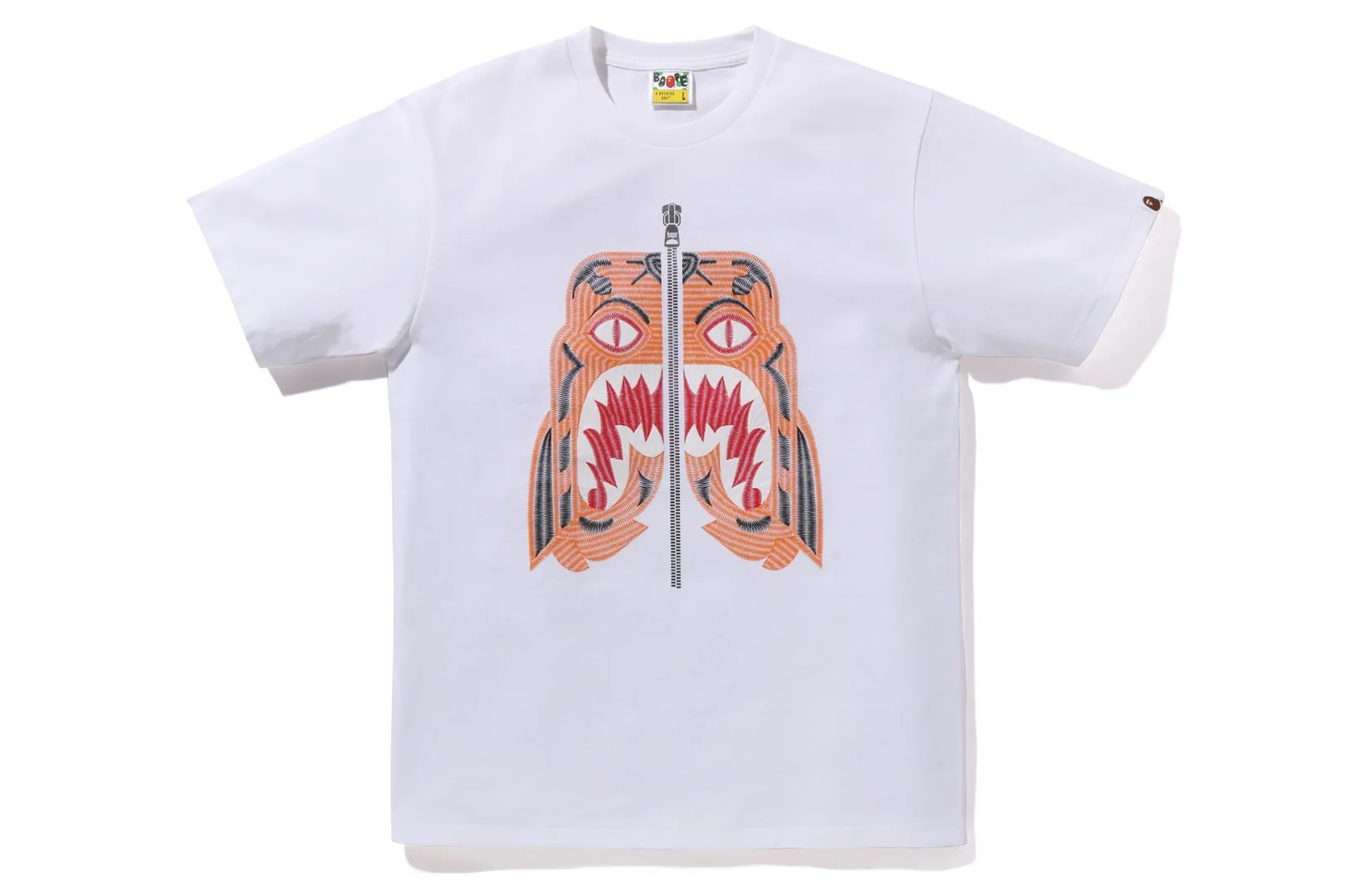 EMBROIDERY STYLE TIGER TEE sold by Bape product image thumbnail 5