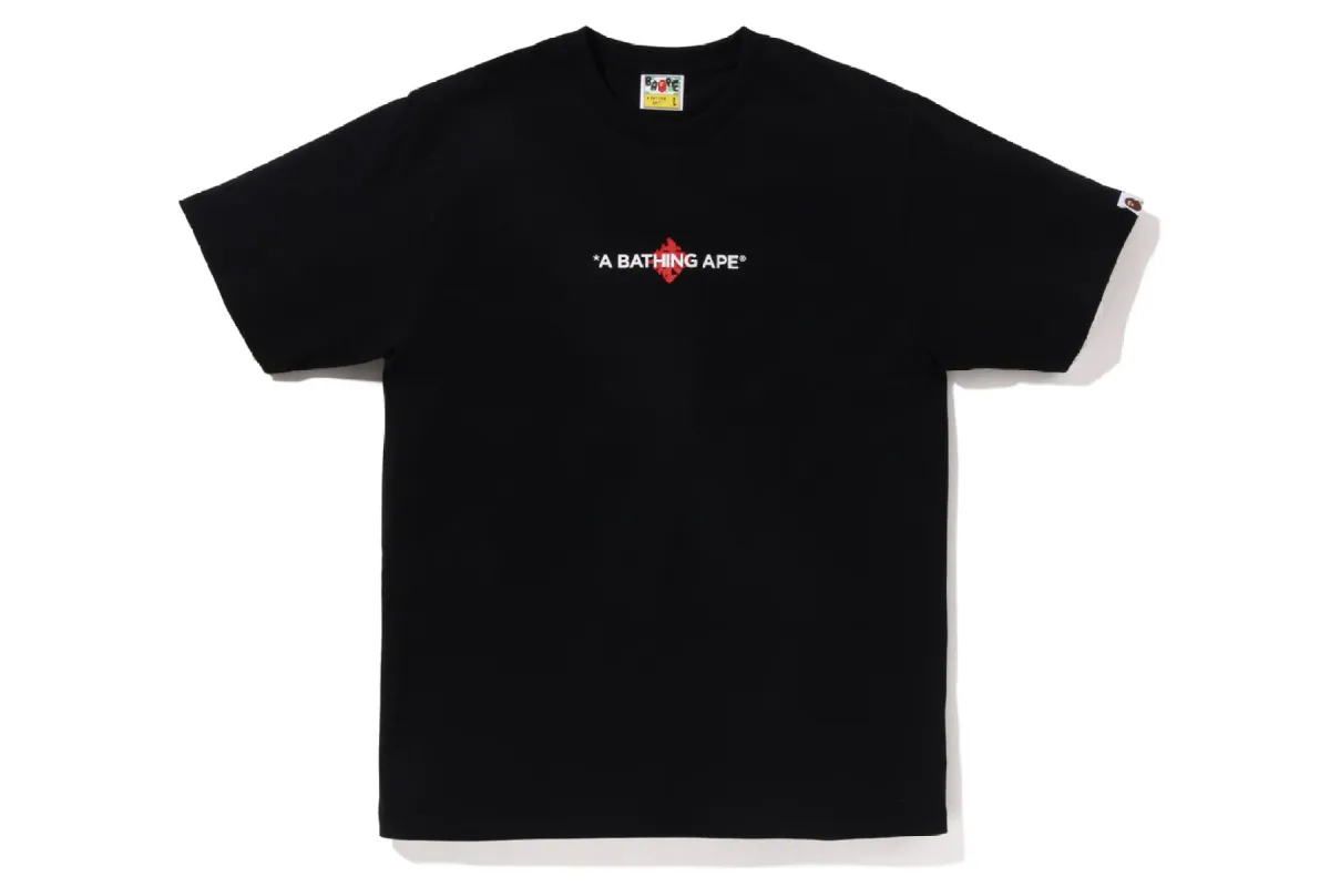 人気 ★BAPE★ JAPAN KATAKANA COLLEGE CITY T-SHIRT BLACK JAPAN KATAKANA COLLEGE CITY TEE | Parallel
