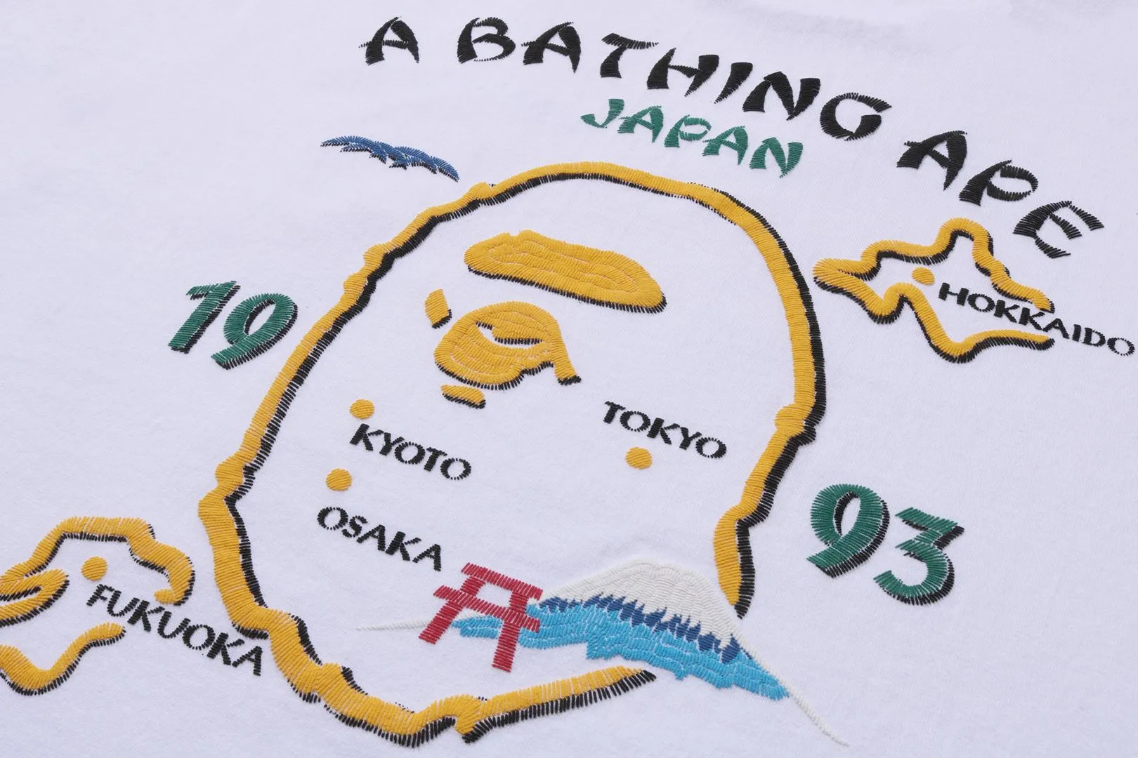 JAPAN SOUVENIR TEE #1 sold by Bape product image thumbnail 4