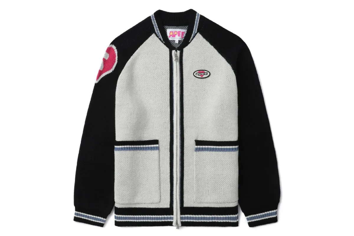 INTARSIA COWICHAN SWEATER sold by Bape