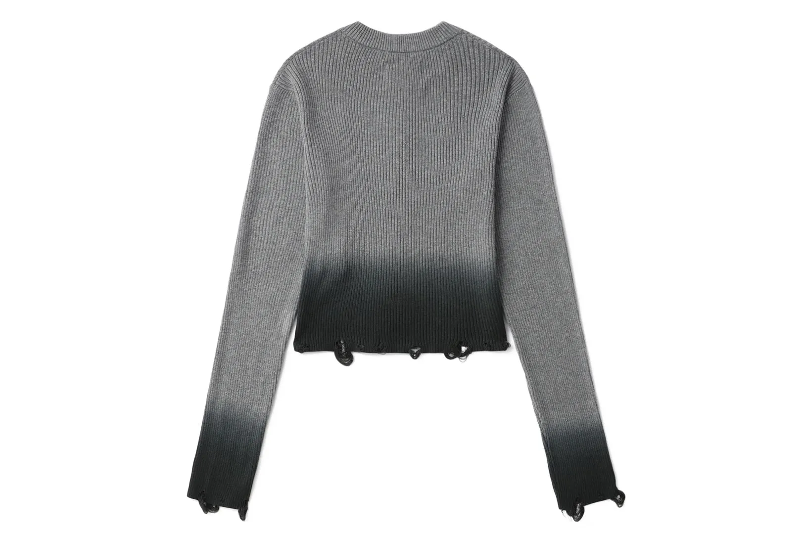 DIP DYE RIBBED ZIP UP CARDIGAN #2 sold by Bape product image thumbnail 2