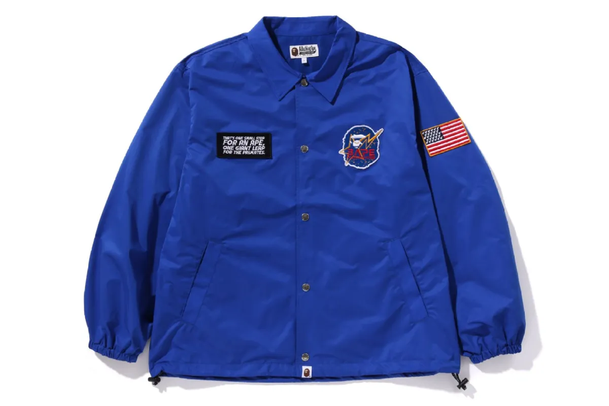 SPACE APE RELAXED FIT COACH JACKET sold by Bape