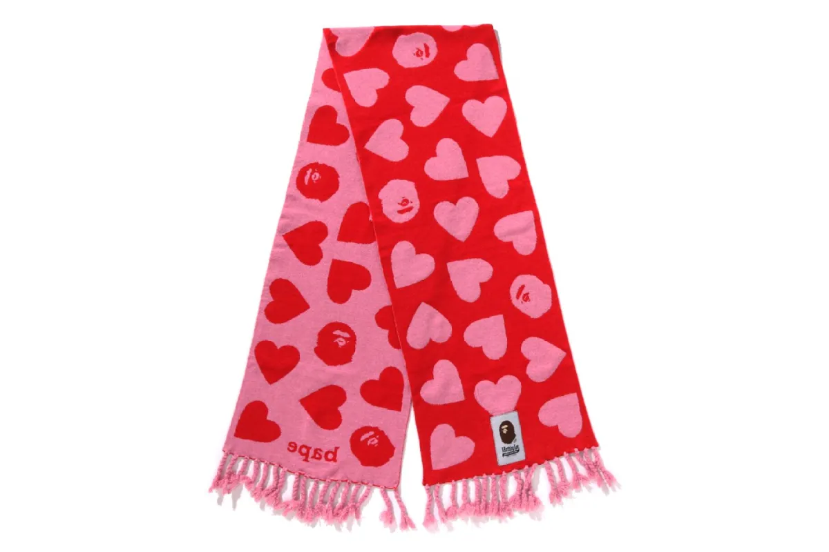I LOVE BAPE WOOL MIX SCARF sold by Bape