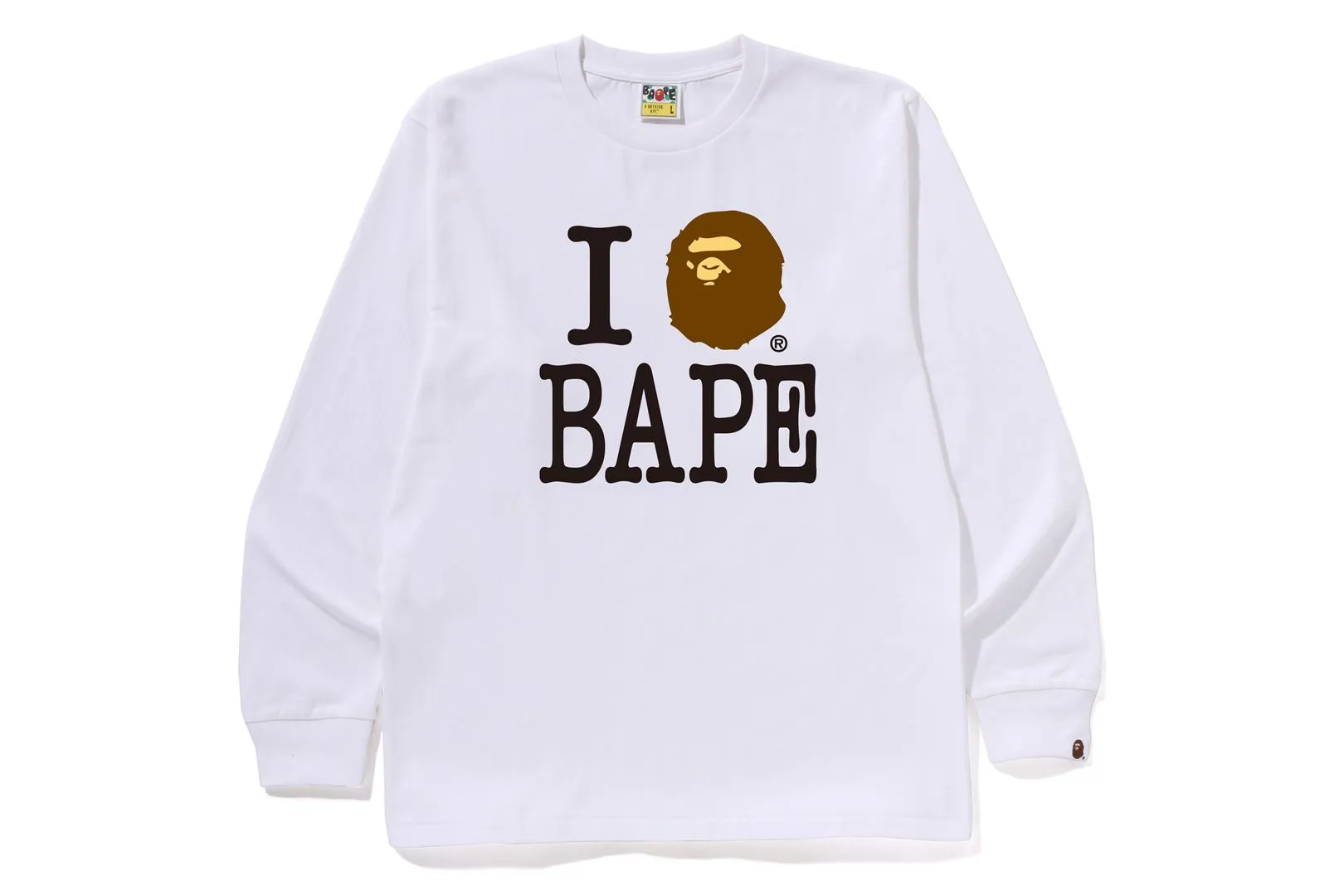 I LOVE BAPE LS TEE sold by Bape product image thumbnail 3