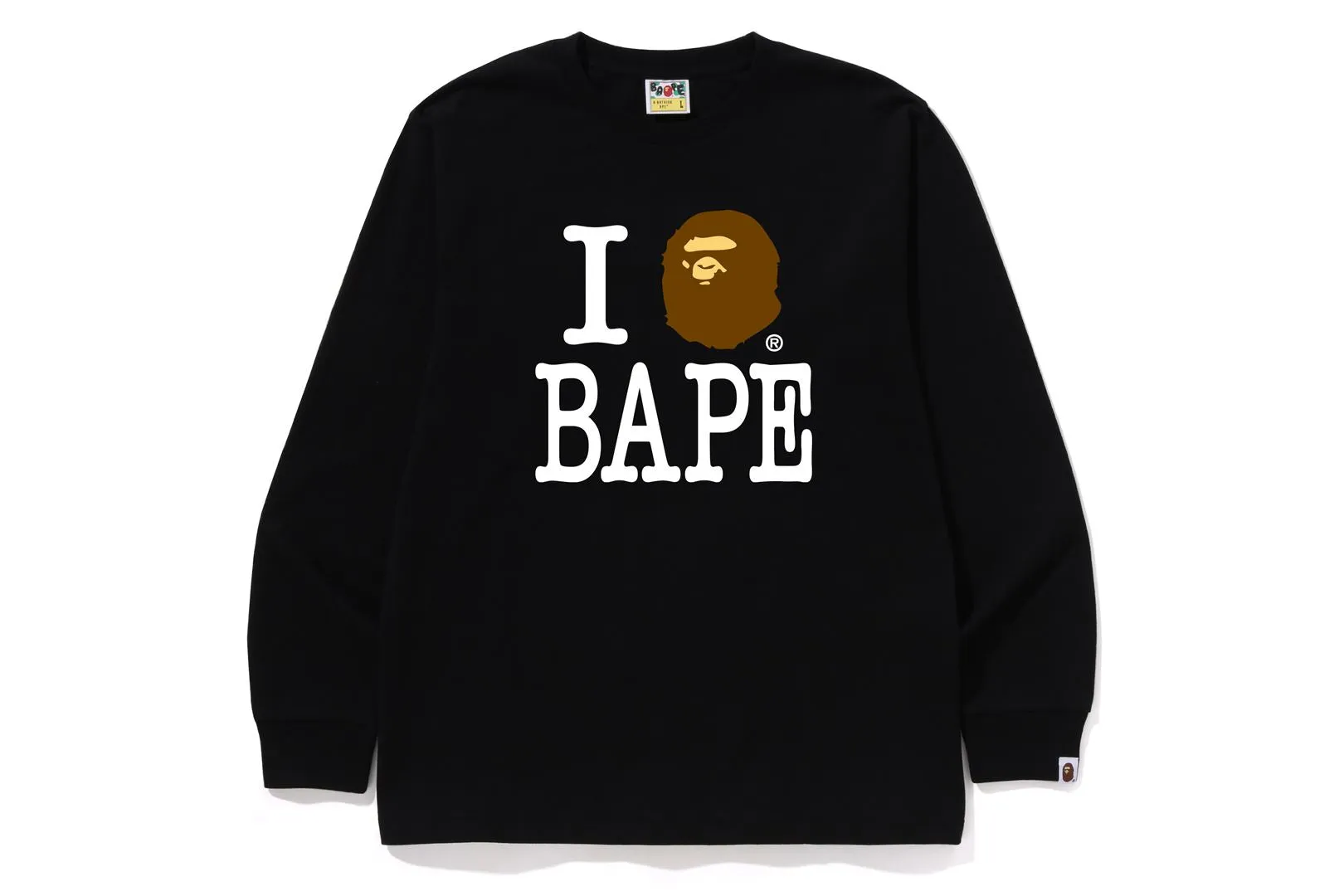 I LOVE BAPE LS TEE sold by Bape product image thumbnail 5