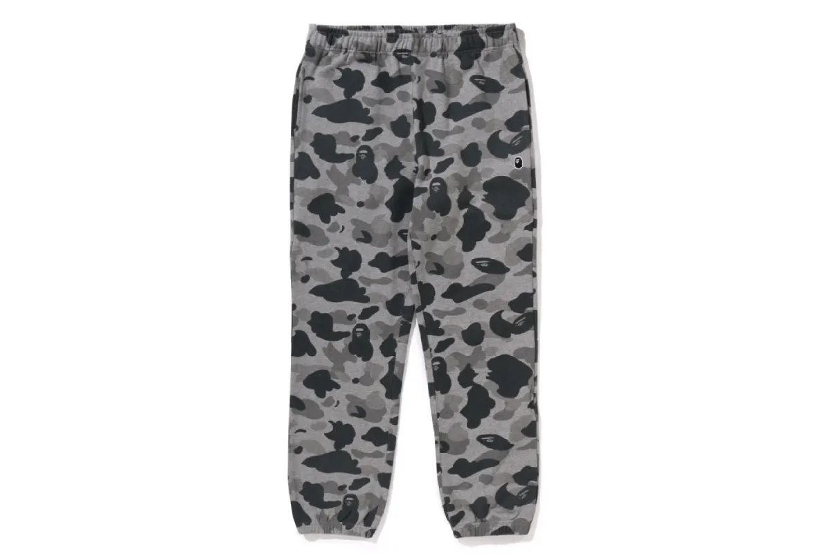 HEATHER GRAY CAMO SWEATPANTS sold by Bape