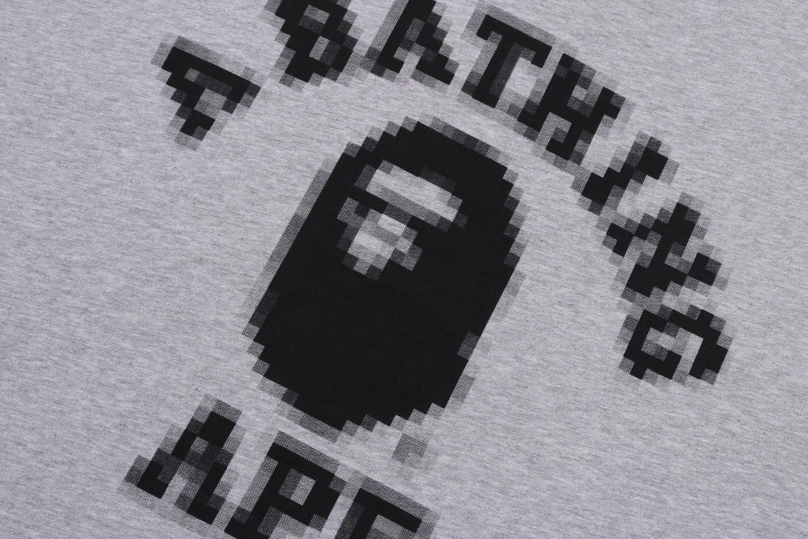 COLLEGE RELAXED FIT LS TEE sold by Bape product image thumbnail 3