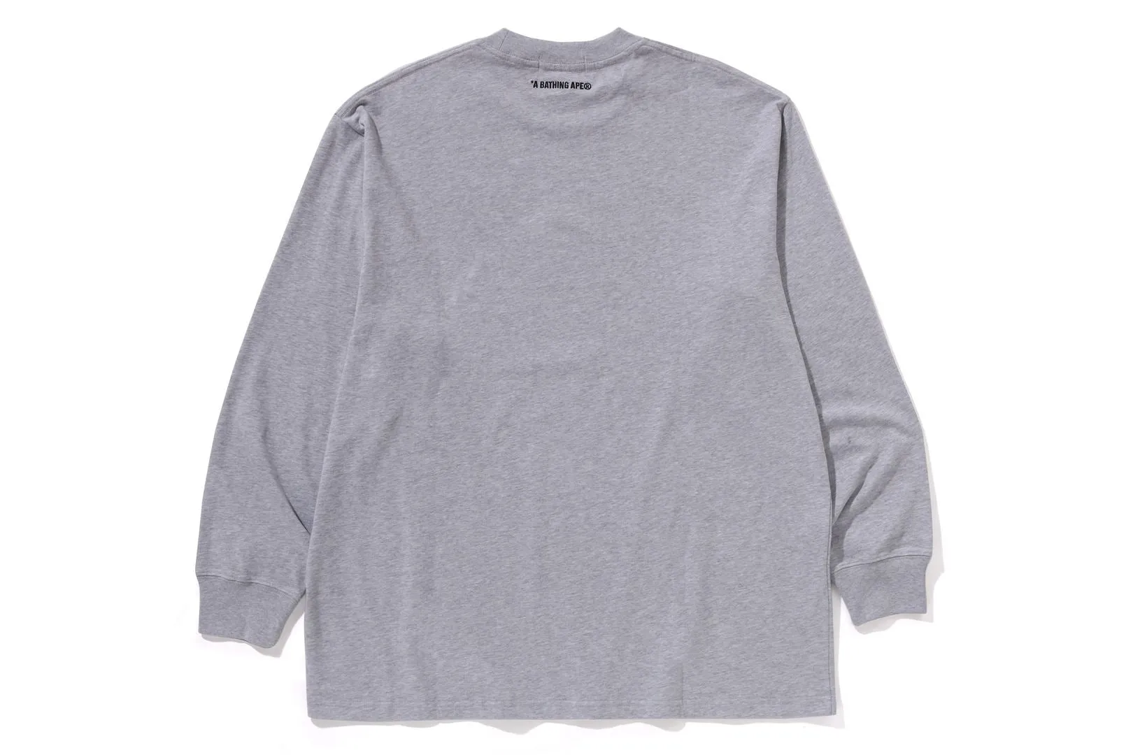COLLEGE RELAXED FIT LS TEE sold by Bape product image thumbnail 2