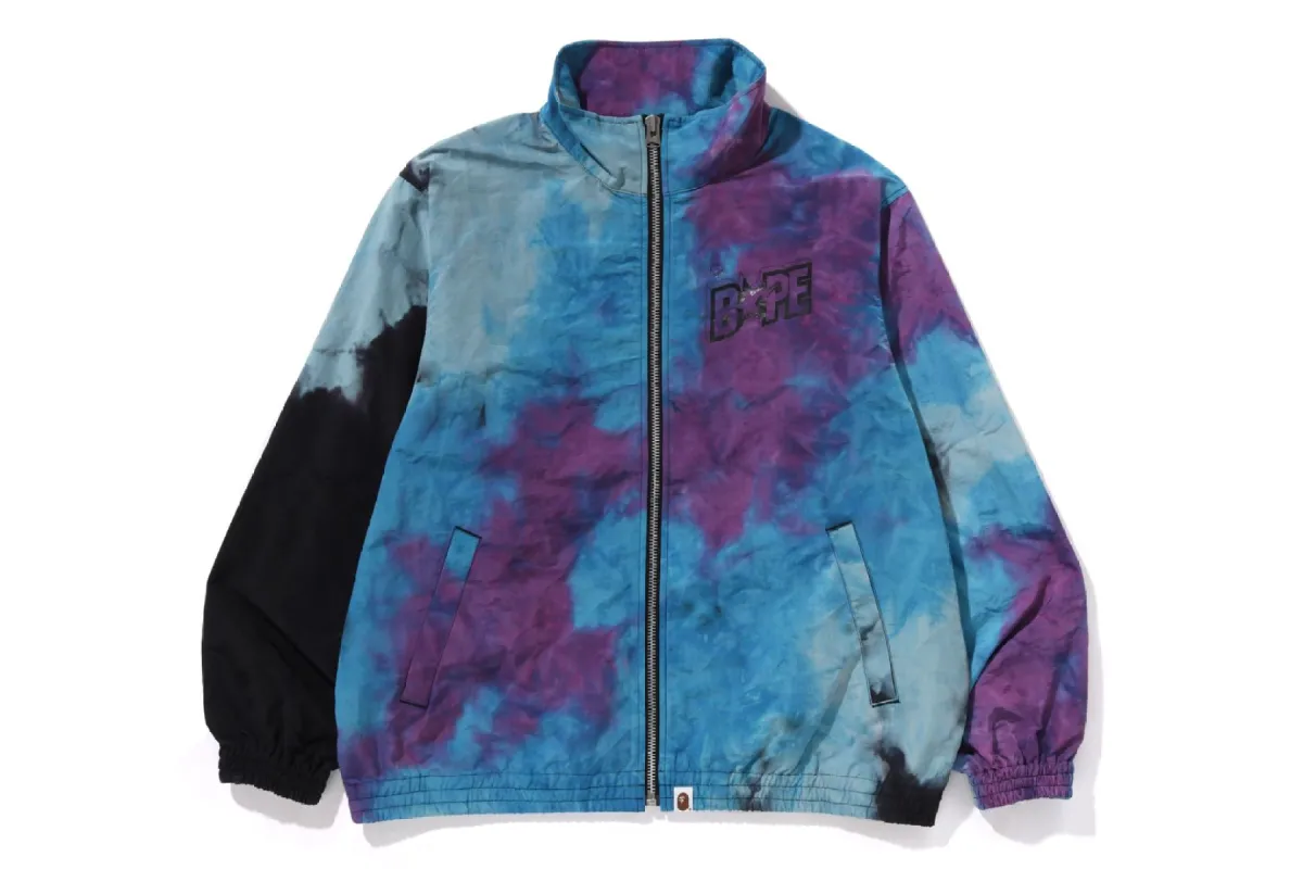 TIE DYE TRACK JACKET sold by Bape