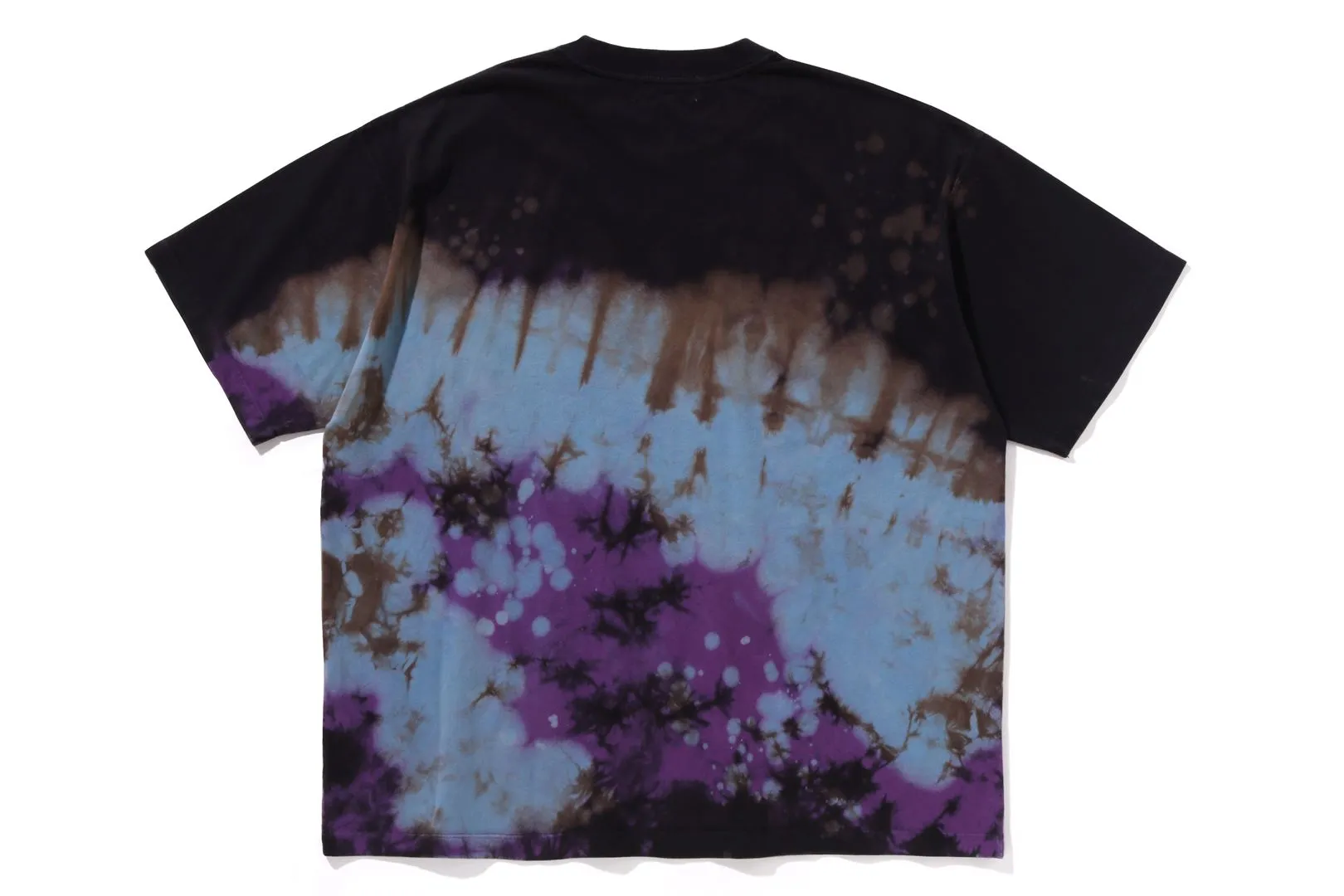 TIE DYE COLLEGE RELAXED FIT TEE sold by Bape product image thumbnail 5