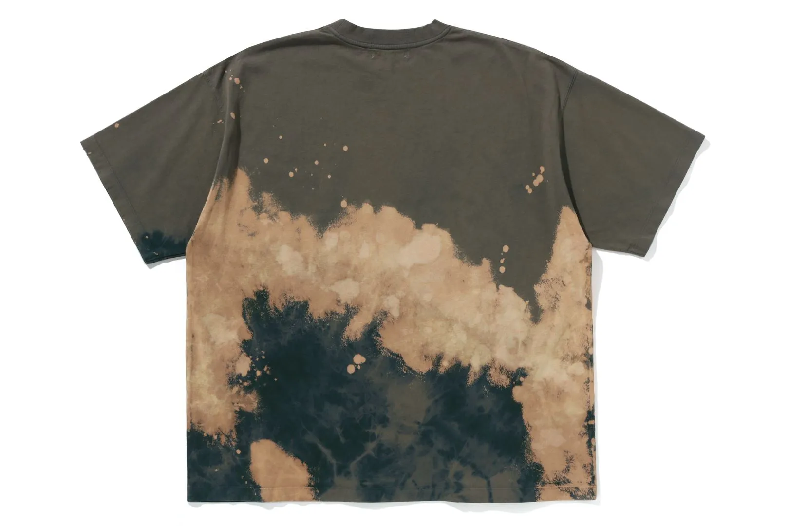 TIE DYE COLLEGE RELAXED FIT TEE sold by Bape product image thumbnail 2