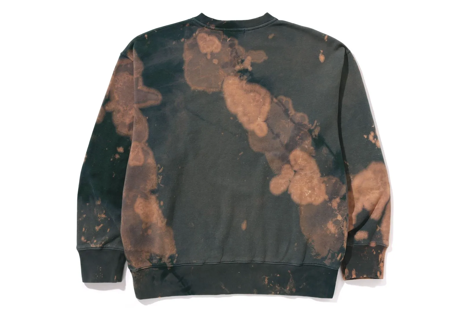 TIE DYE APE HEAD RELAXED FIT CREWNECK SWEATSHIRT sold by Bape product image thumbnail 2
