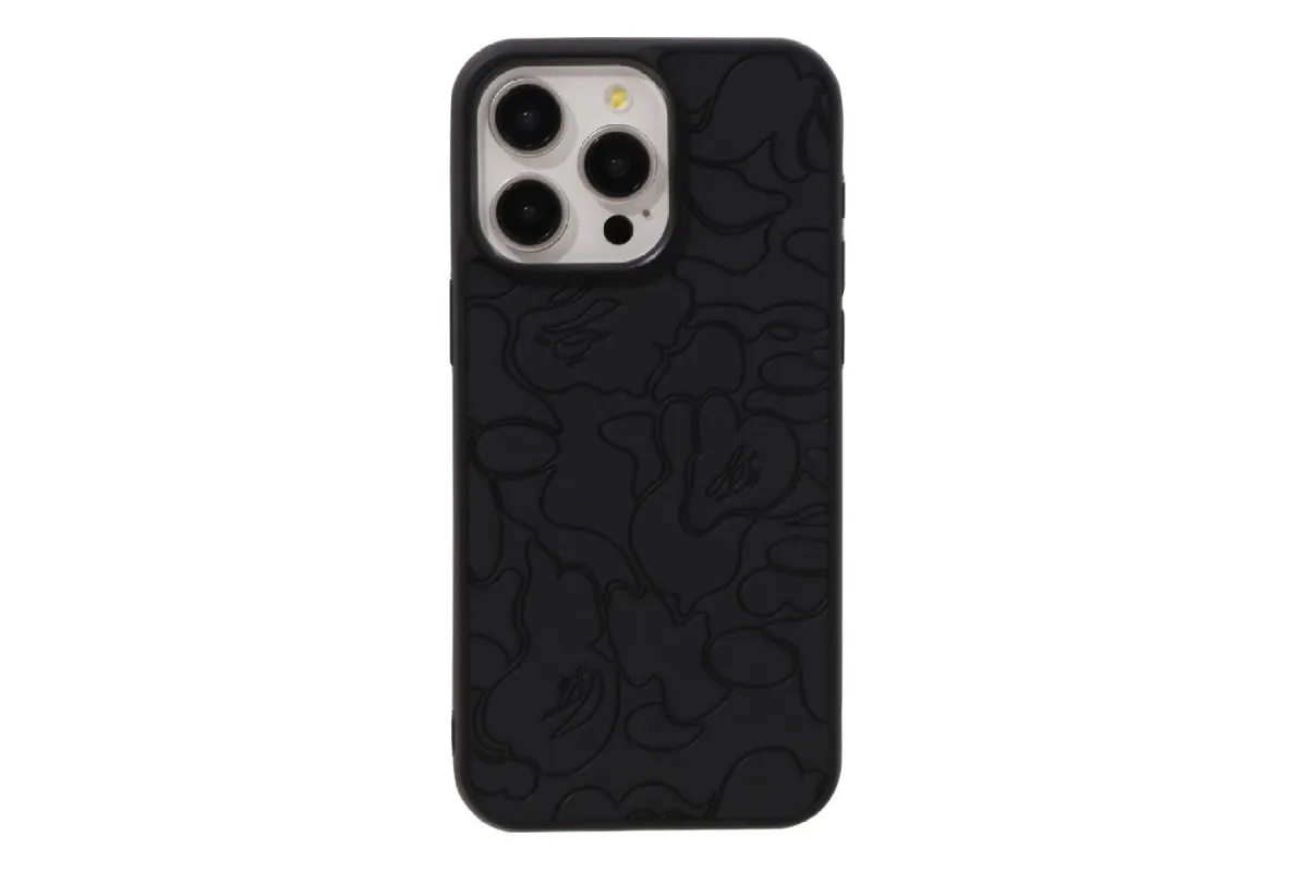 ABC LINE CAMO EMBOSSED IPHONE 15 PRO MAX CASE sold by Bape