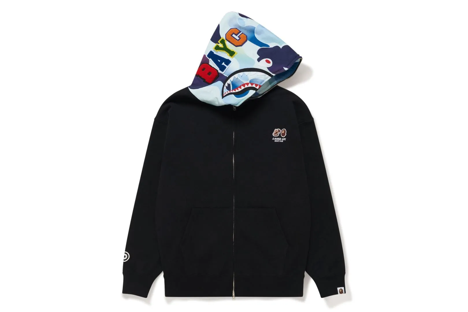 【 BAPE X BAYC 】SHARK FULL ZIP HOODIE sold by Bape product image thumbnail 2