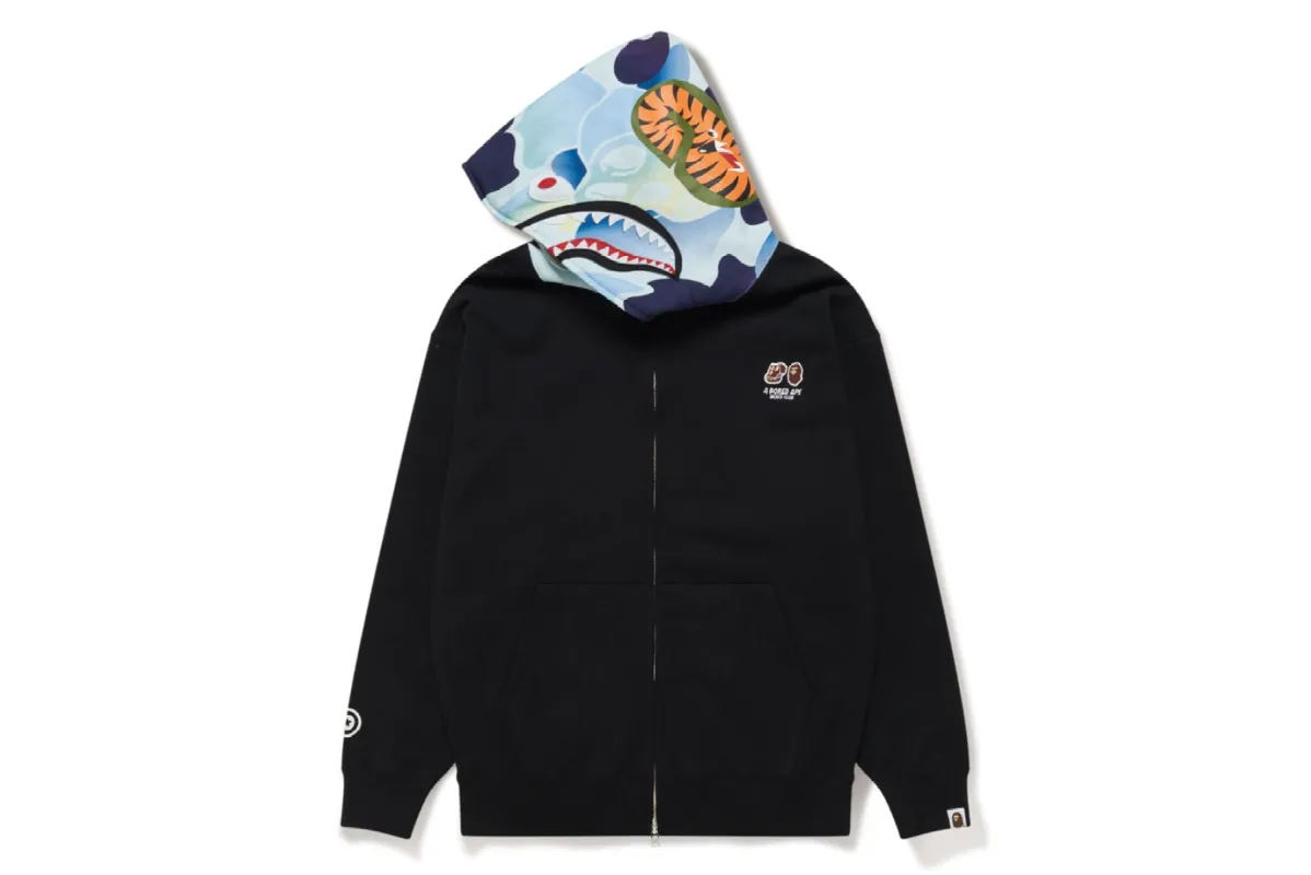 【 BAPE X BAYC 】SHARK FULL ZIP HOODIE sold by Bape