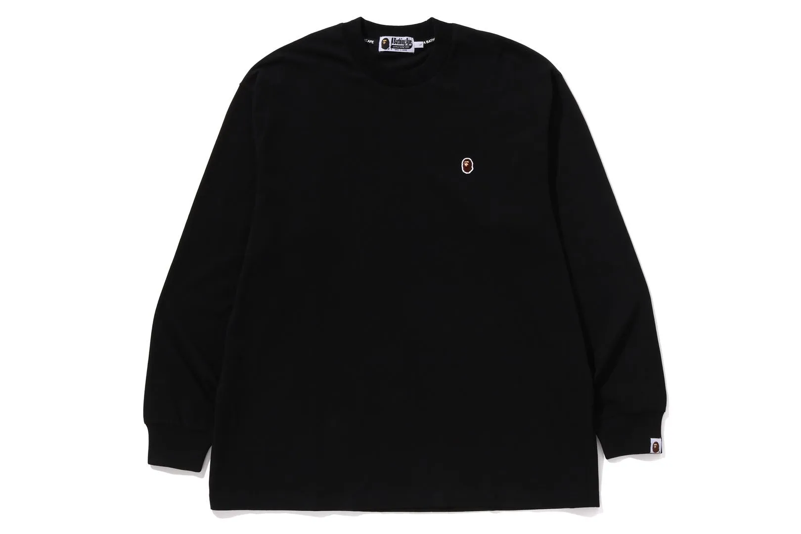 ONE POINT APE HEAD RELAXED FIT LS TEE sold by Bape