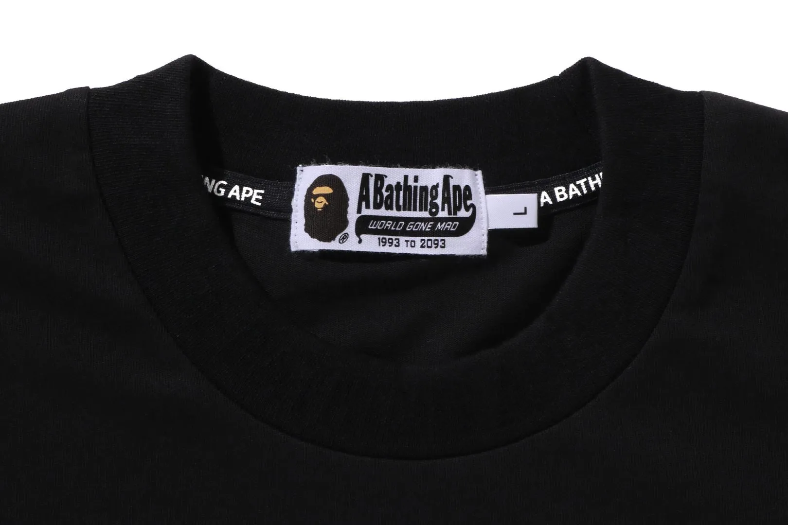 ONE POINT APE HEAD RELAXED FIT LS TEE sold by Bape product image thumbnail 4