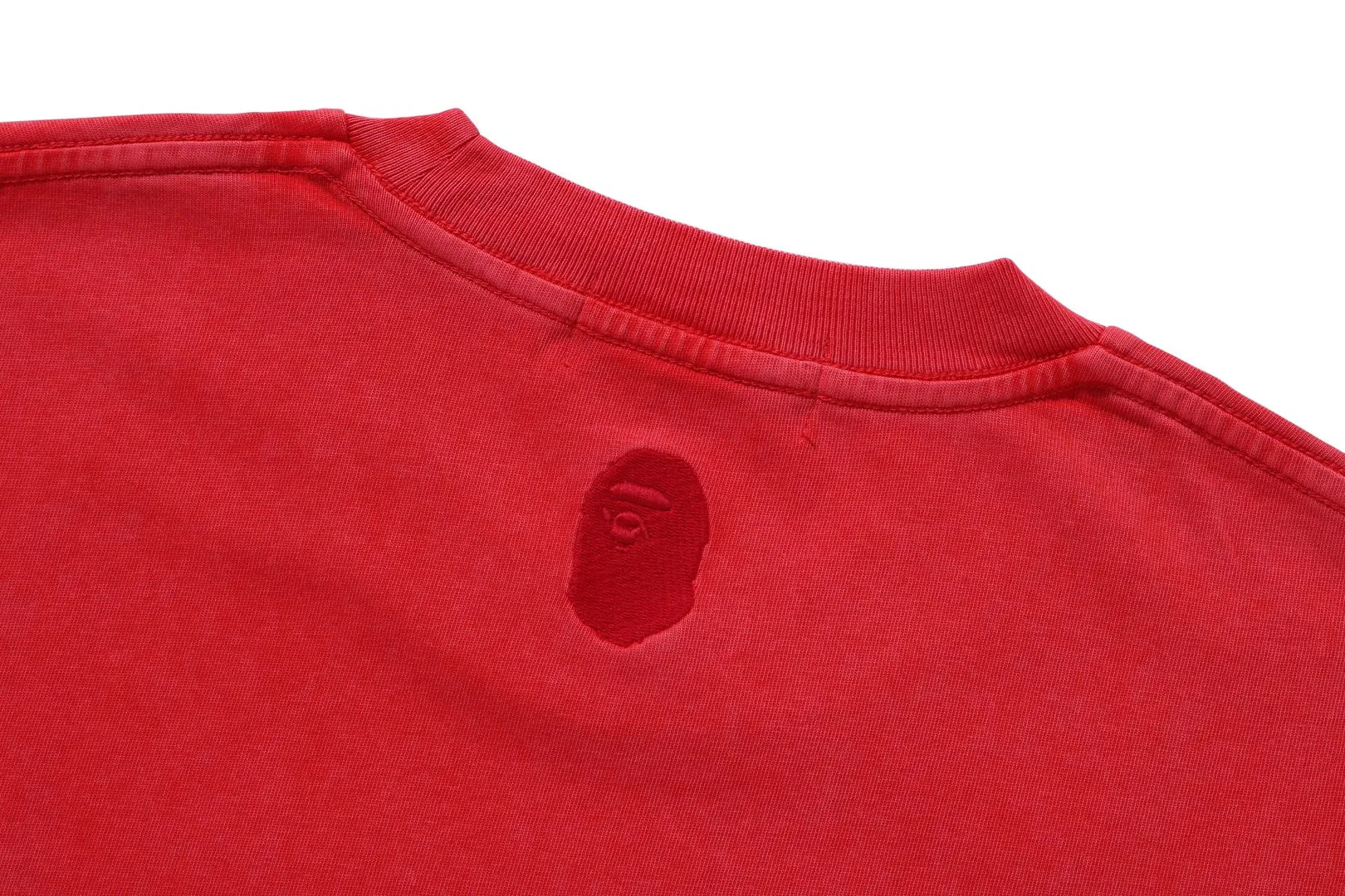 GARMENT DYE BATHING APE LOGO RELAXED FIT TEE sold by Bape product image thumbnail 4