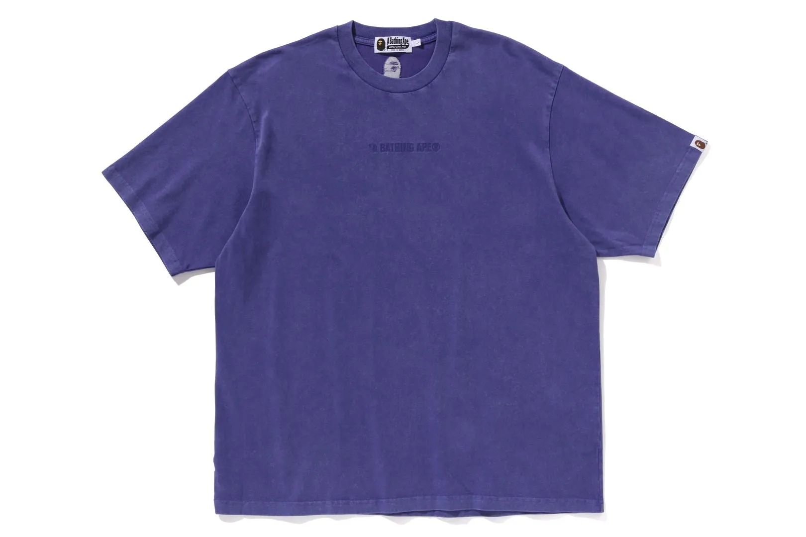 GARMENT DYE BATHING APE LOGO RELAXED FIT TEE sold by Bape product image thumbnail 5