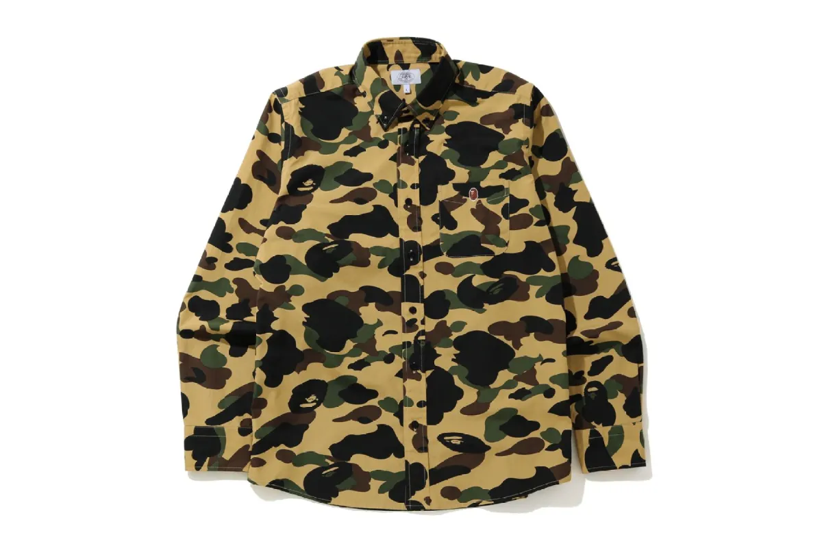 1ST CAMO BD SHIRT sold by Bape