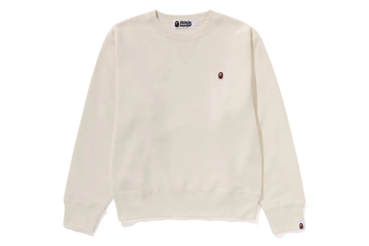 ONE POINT CREWNECK SWEATSHIRT sold by Bape