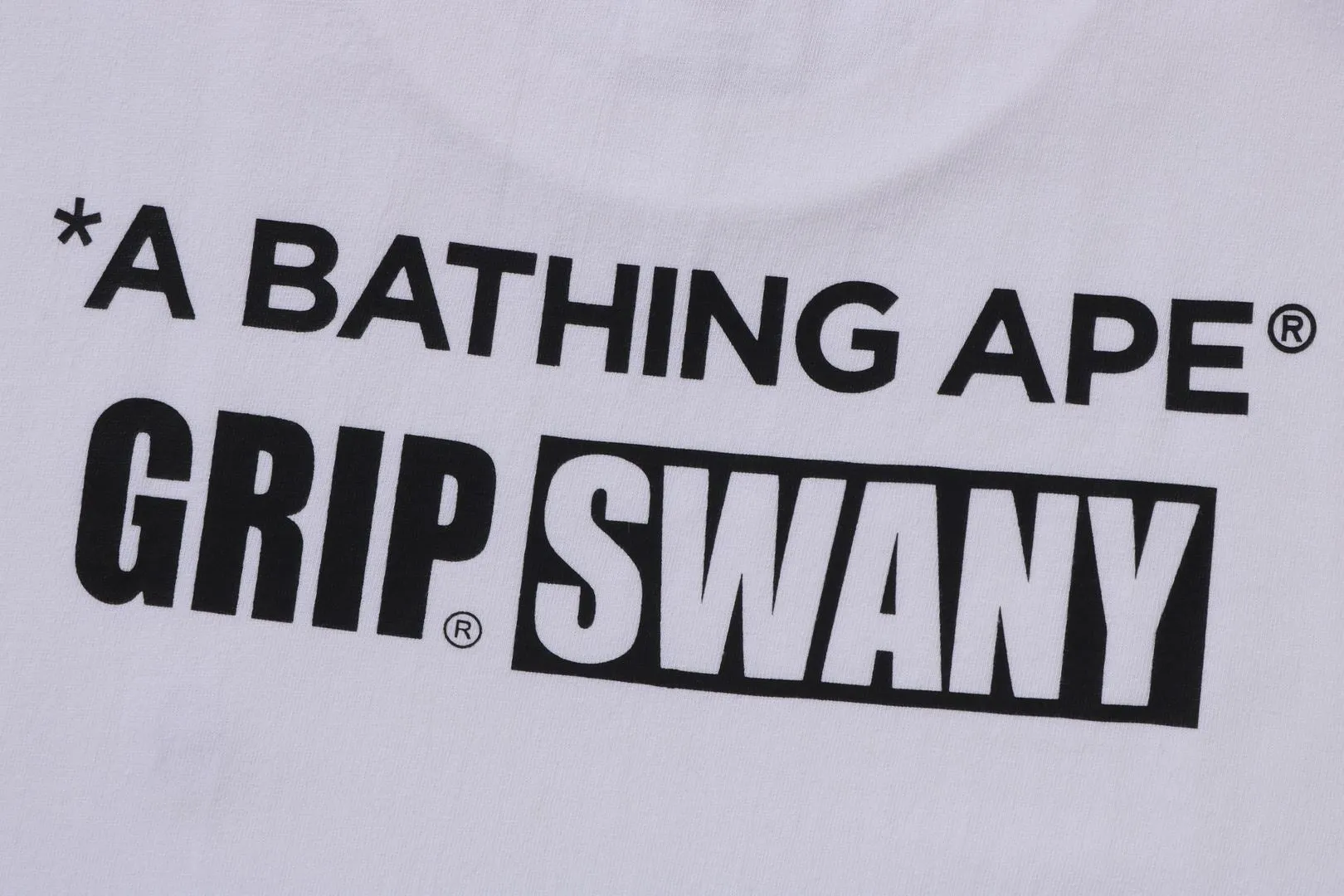 【 BAPE X GRIP SWANY 】 TEE sold by Bape product image thumbnail 4
