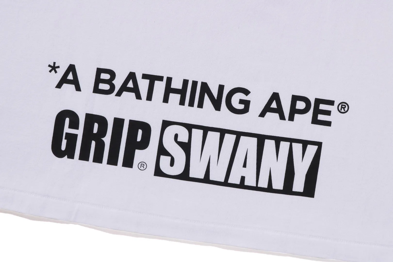 【 BAPE X GRIP SWANY 】 L/S TEE sold by Bape product image thumbnail 4