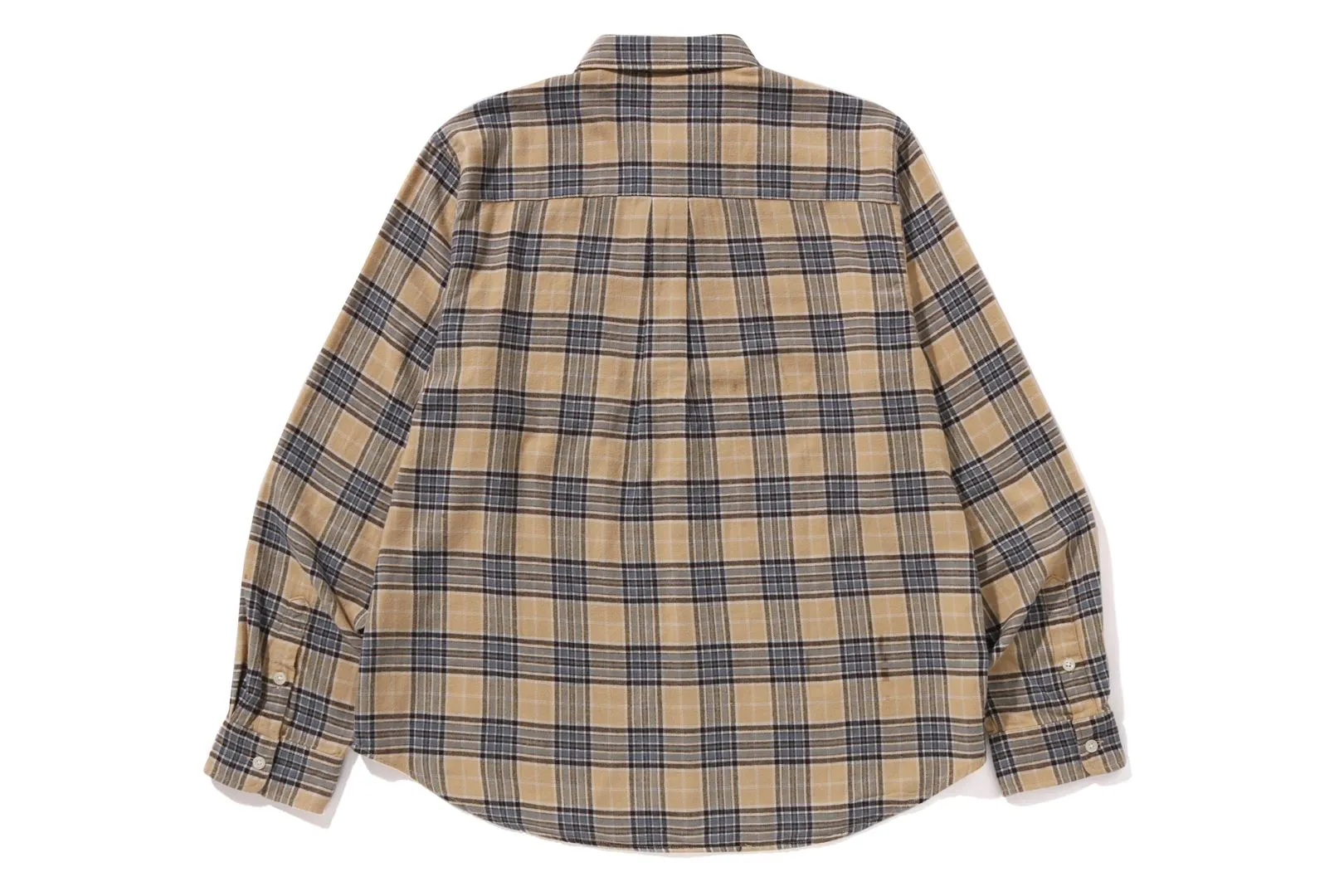 ONE POINT FLANNEL CHECK RELAXED FIT SHIRT sold by Bape product image thumbnail 2