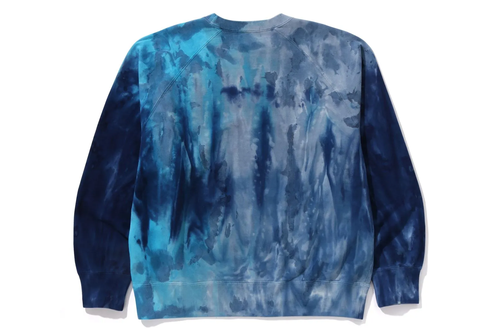 ICE DYE BAPE STA COLLEGE RELAXED FIT CREWNECK sold by Bape product image thumbnail 5