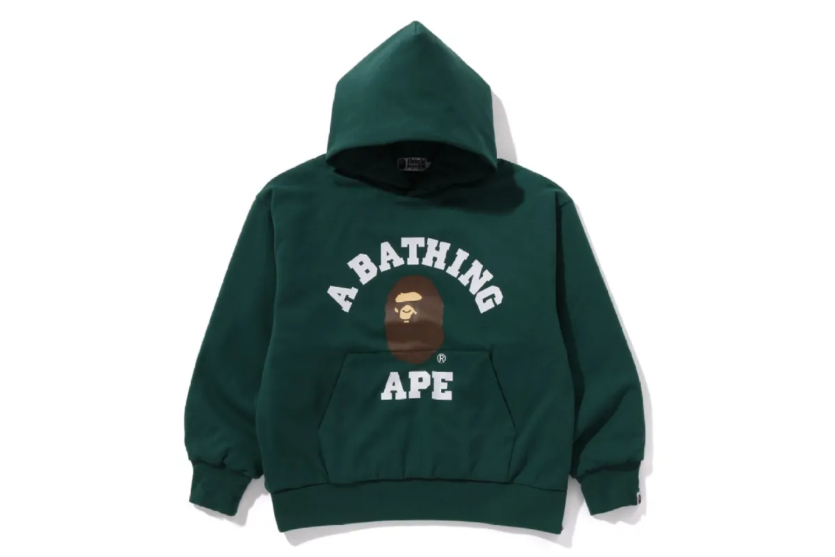 COLLEGE PUFFY RELAXED FIT PULLOVER HOODIE sold by Bape