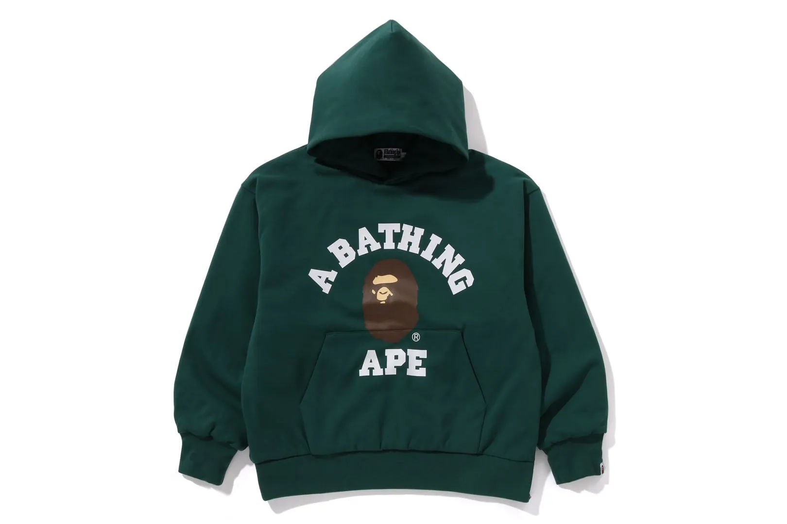 COLLEGE PUFFY RELAXED FIT PULLOVER HOODIE sold by Bape