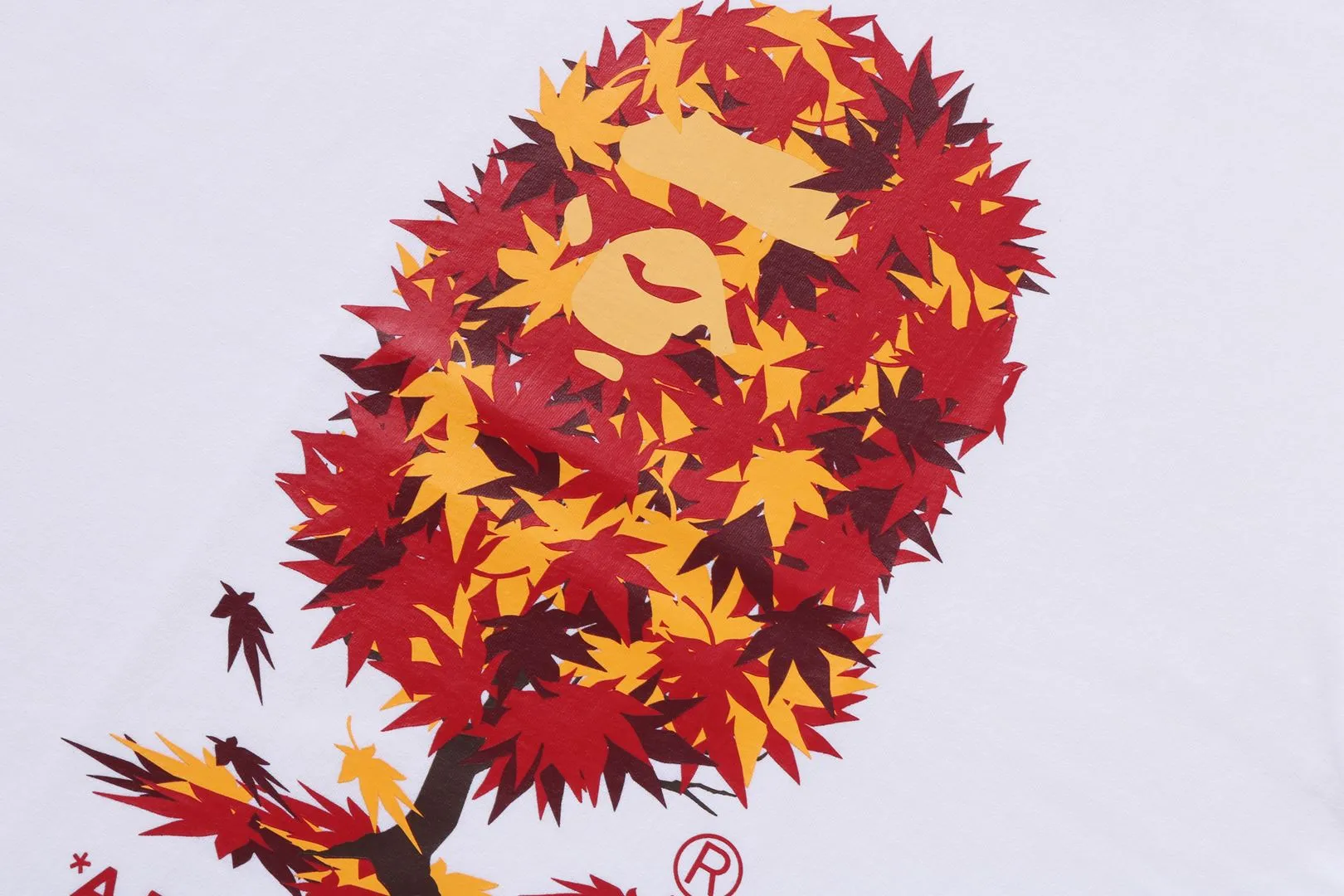 JAPAN AUTUMN APE HEAD TEE sold by Bape product image thumbnail 3