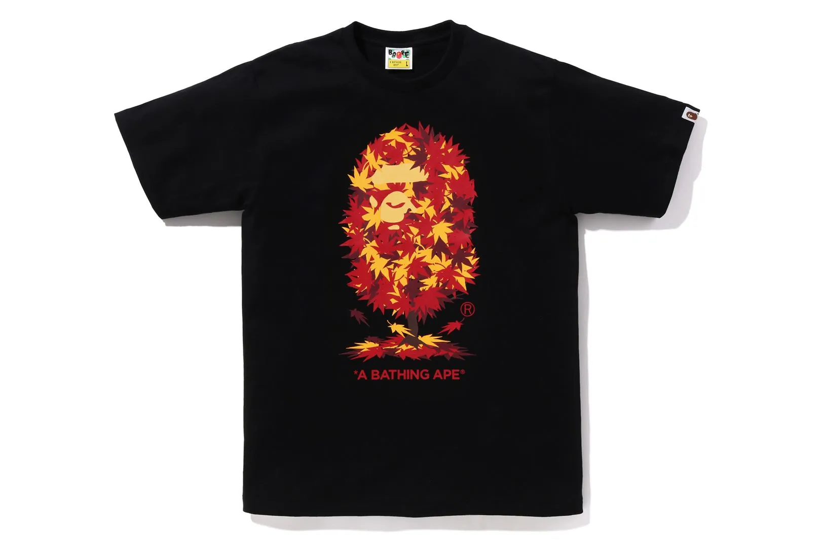 JAPAN AUTUMN APE HEAD TEE sold by Bape product image thumbnail 4