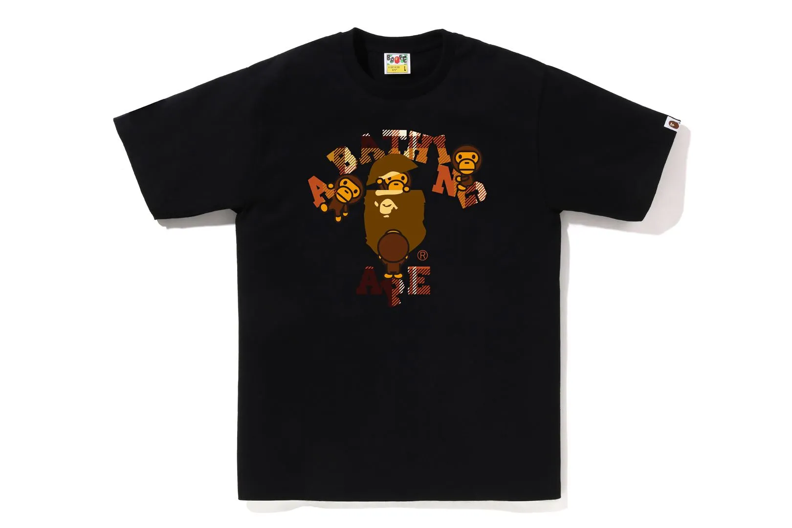 BAPE CHECK COLLEGE MILO TEE sold by Bape product image thumbnail 3