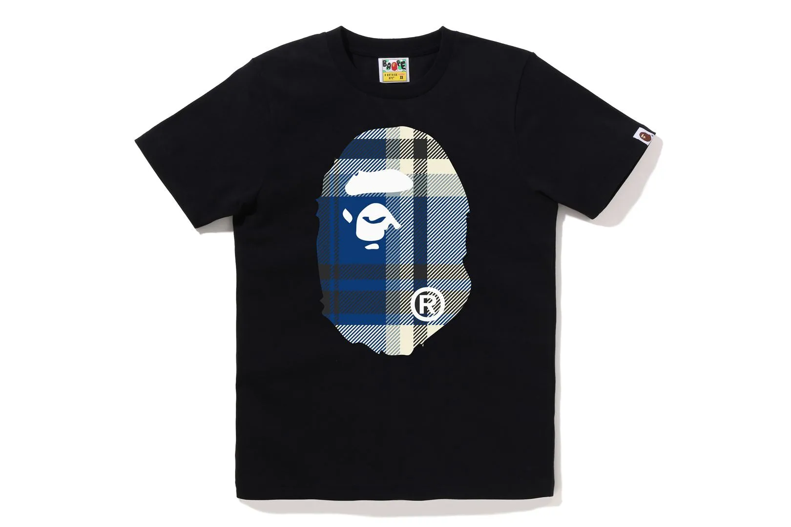 BAPE CHECK BIG APE HEAD TEE sold by Bape product image thumbnail 5