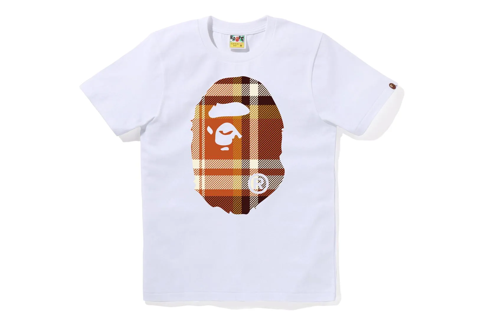 BAPE CHECK BIG APE HEAD TEE sold by Bape product image thumbnail 3