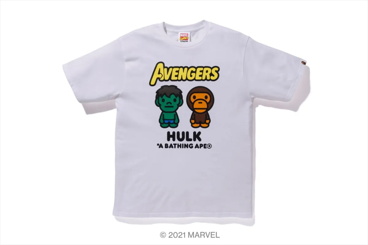 【 BAPE X MARVEL 】MILO THE HULK TEE sold by Bape