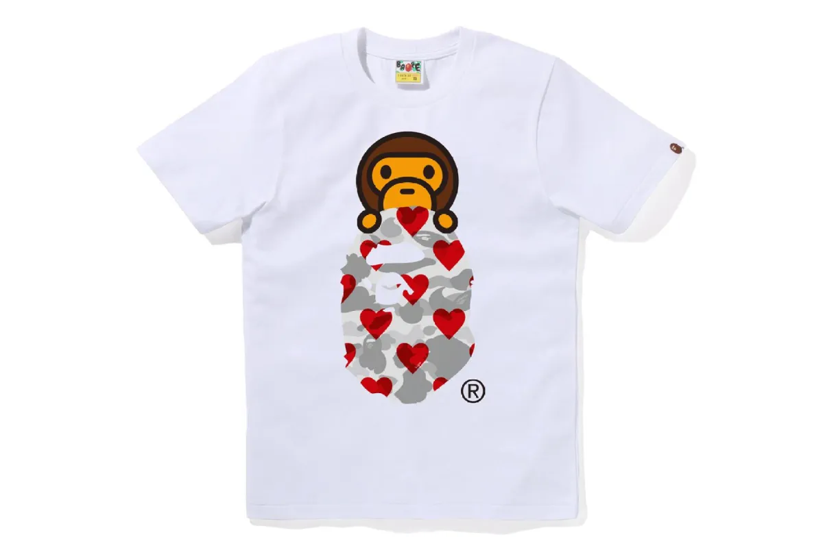 I LOVE BAPE MILO ON APE HEAD TEE sold by Bape